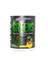 Greens with added probiotics