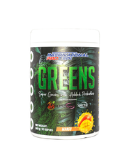 Greens with added probiotics