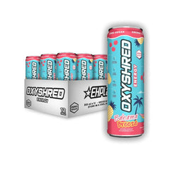 Oxyshred Energy Drink RTD 12pk ( CLICK & COLLECT, NO SHIPPING)