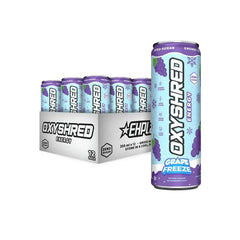Oxyshred Energy Drink RTD 12pk ( CLICK & COLLECT, NO SHIPPING)