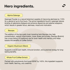 Mushroom Coffee Switch Nutrition