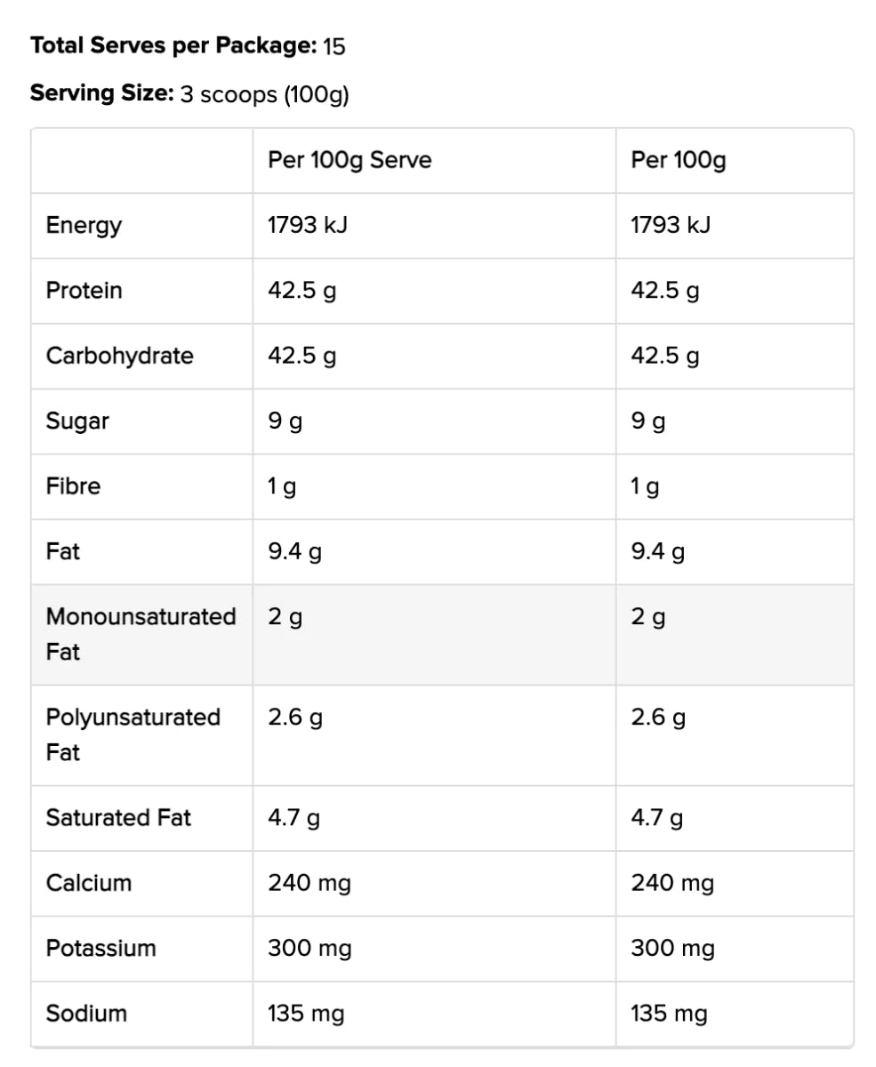 Extreme Mass - Discounted Supplements