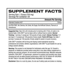 Promera Sports CON-CRET Raw PATENTED Creatine HCL - Discounted Supplements