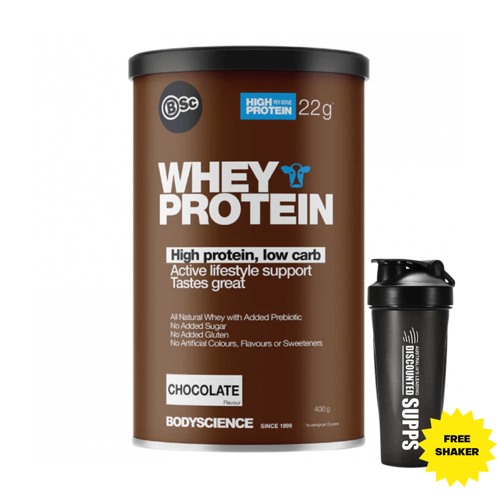 WHEY Protein Vanilla 400g - Eco Friendly Canister - Discounted Supplements