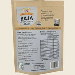 Abundance Farm Baja Mineral Sea Salt