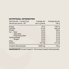 Purest Creatine Switch Nutrition