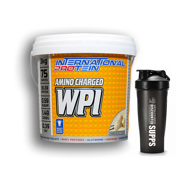 International Protein Amino Charged WPI Vanilla 3kg main image 0