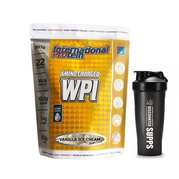 International Protein Amino Charged WPI Vanilla 3kg main image 1