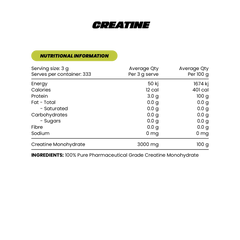 Creatine Monohydrate Zombie Labs