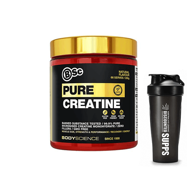 Creatine Monohydrate 200g - Discounted Supplements