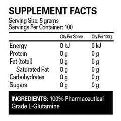 Glutamine - Discounted Supplements