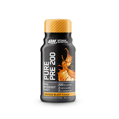 ON Pure 200 Pre workout shot