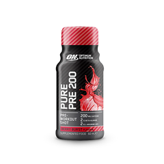 ON Pure 200 Pre workout shot