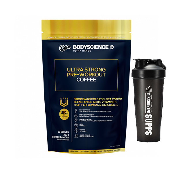 Ultra Strong Pre Workout Coffee 222g - Discounted Supplements